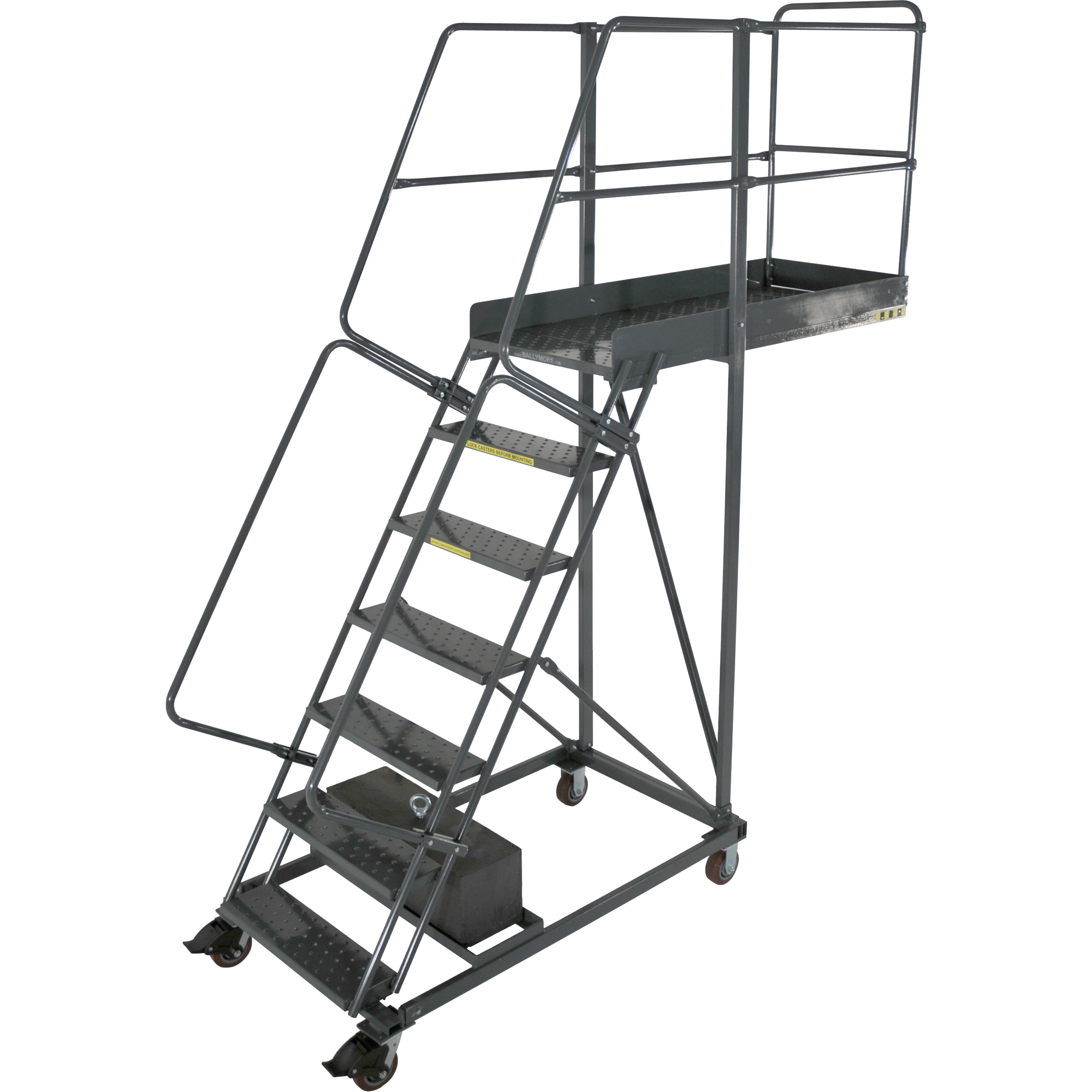 Cantilever Rolling Ladders Unsupported 8 Steps 14