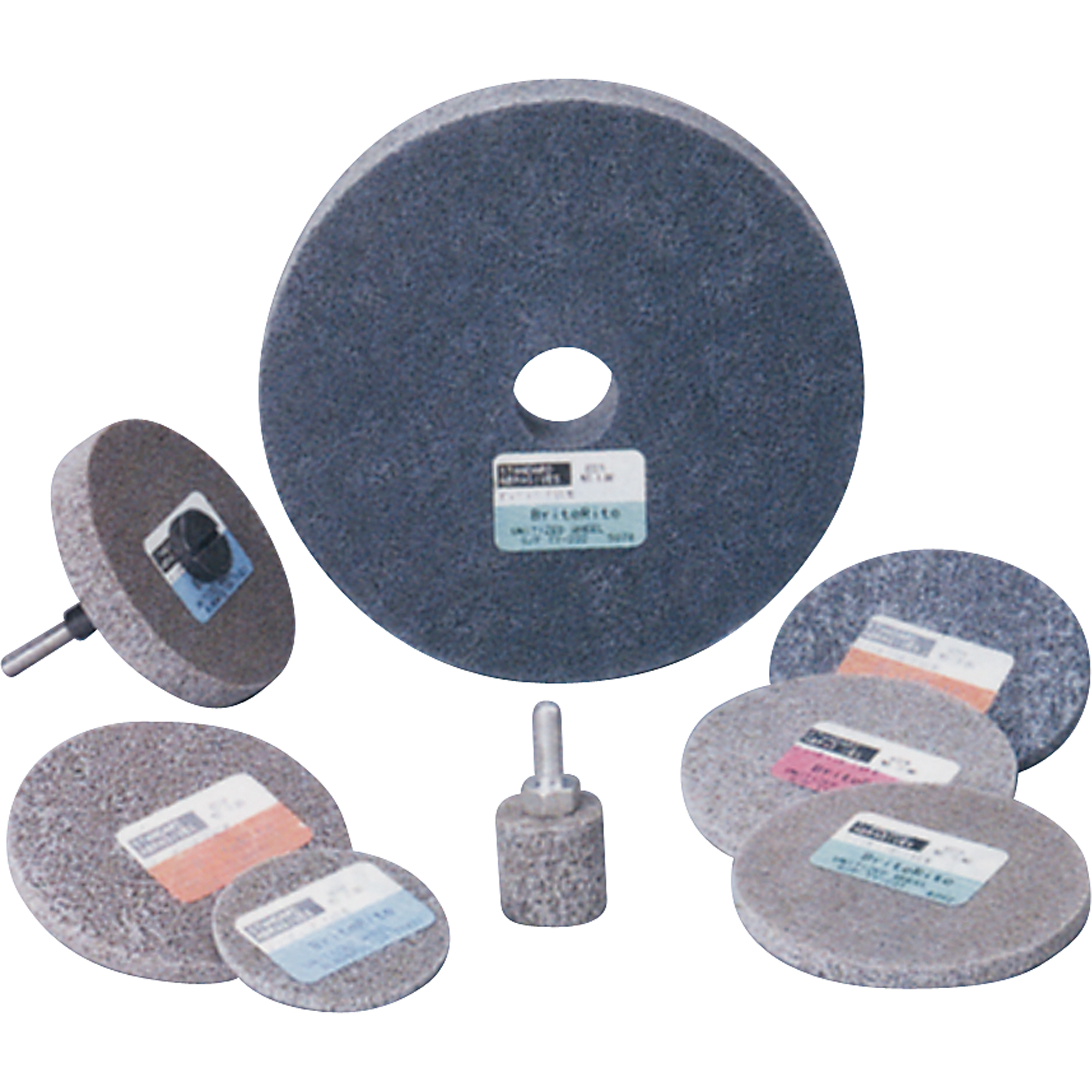3M Standard Abrasives 500 Series Soft Density Unitized Wheels, 3" x 1/4
