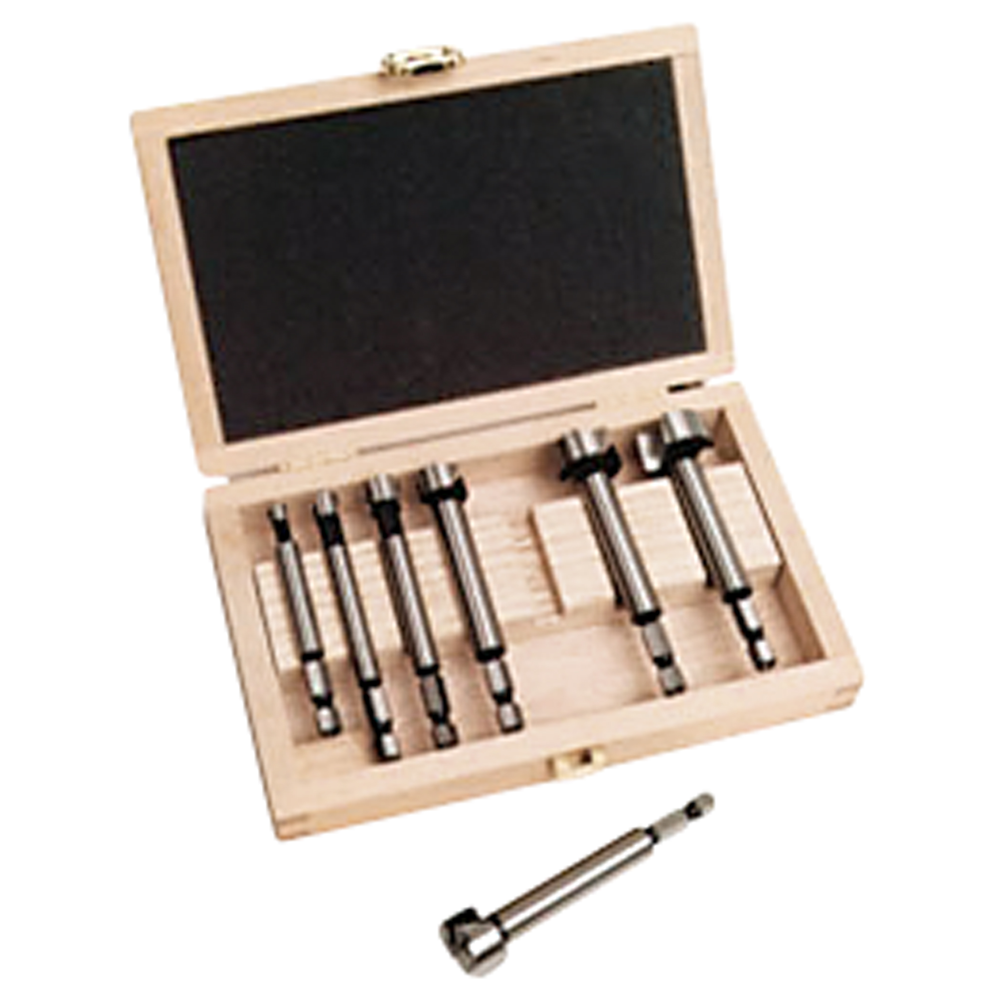 DIMAR Woodpecker Forstner Bit Kits in a Wooden Box WK664 (WPFSET7) Shop Drill Bit Set TENAQUIP