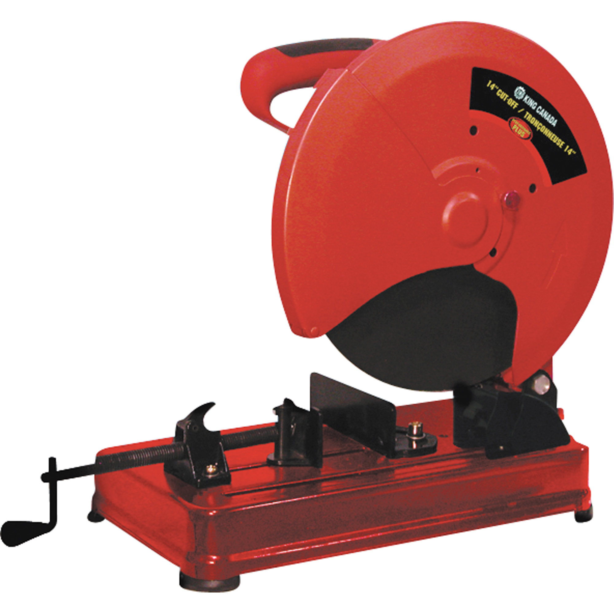 KING CANADA Performance Plus Chop Saw, 14", 3750 No Load RPM, 120 V, 15