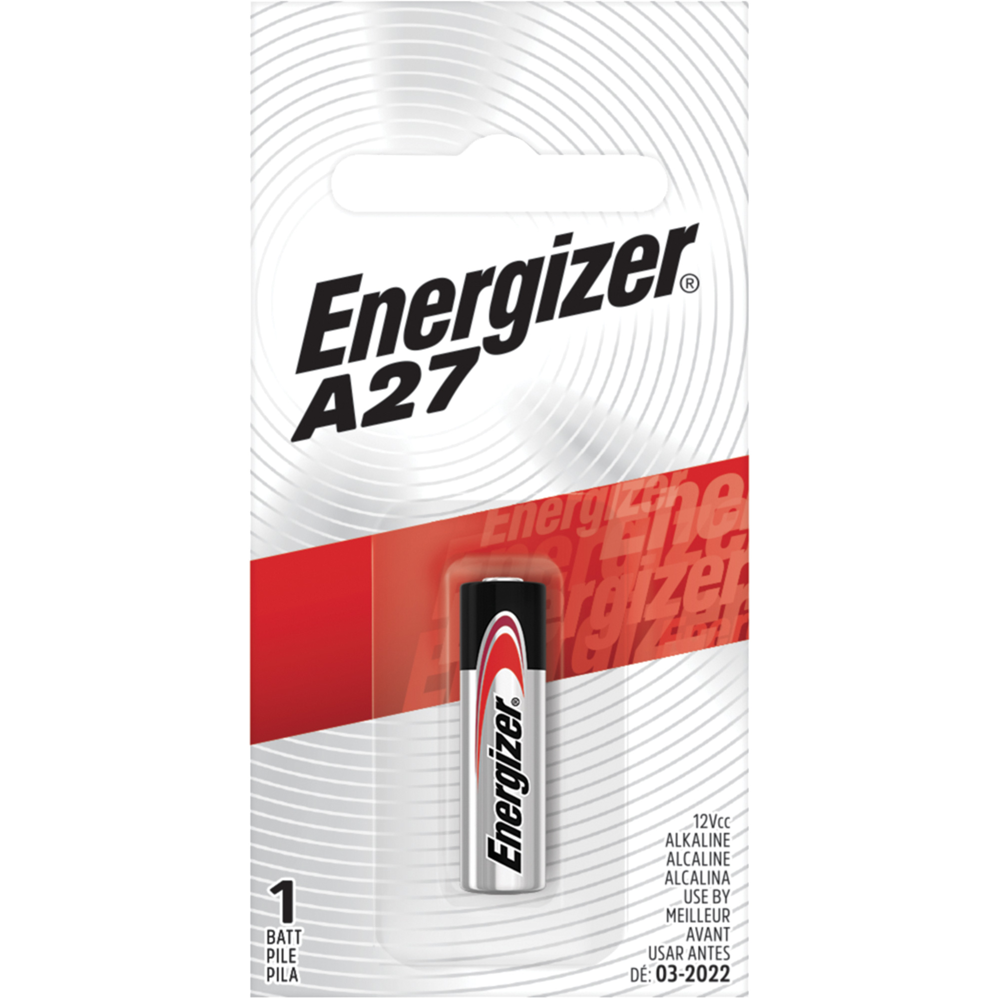 Energizer A27BPZ Pile alcaline miniature, A27, 12 V
