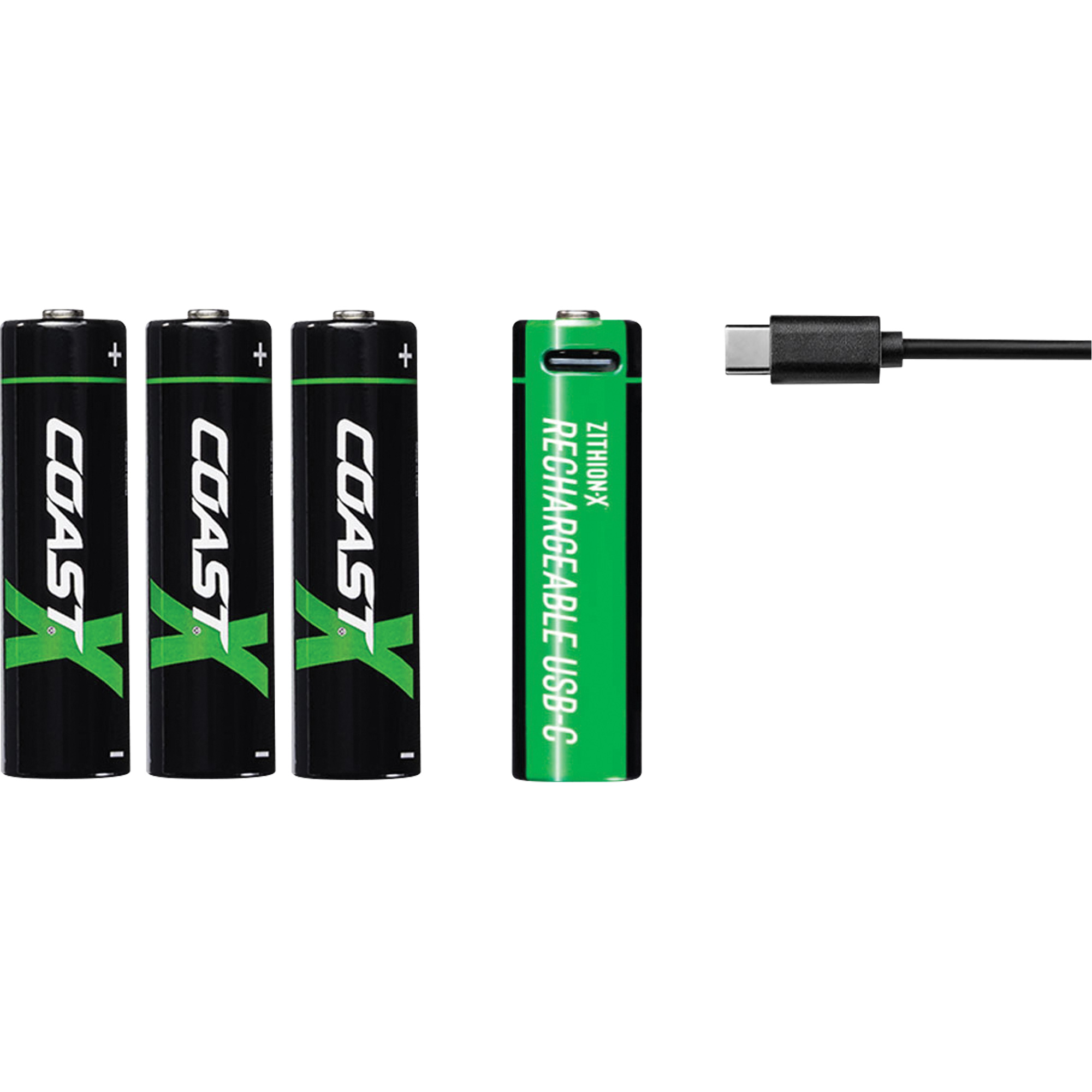 Coast 30982 Zithion-X® AA Rechargeable Batteries