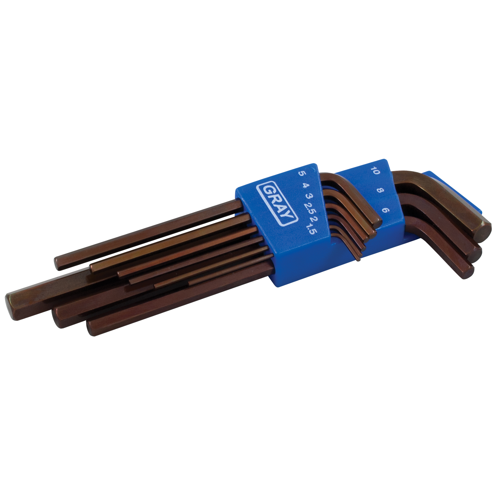 Jeu De 9 Clés Allen Métriques Milwaukee - 1.5mm à 10mm