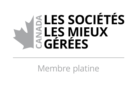 Une des sociétés les mieux gérées au Canada — Membre platine