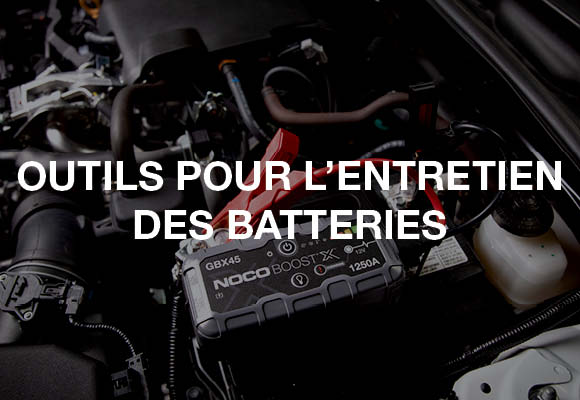 Outils pour l'entretien des batteries