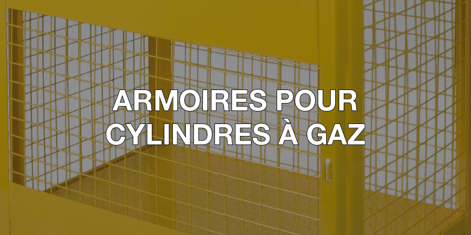 Armoires pour cylindres à gaz