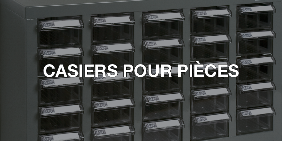 Casiers pour pièces