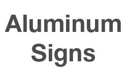 Aluminum Signs