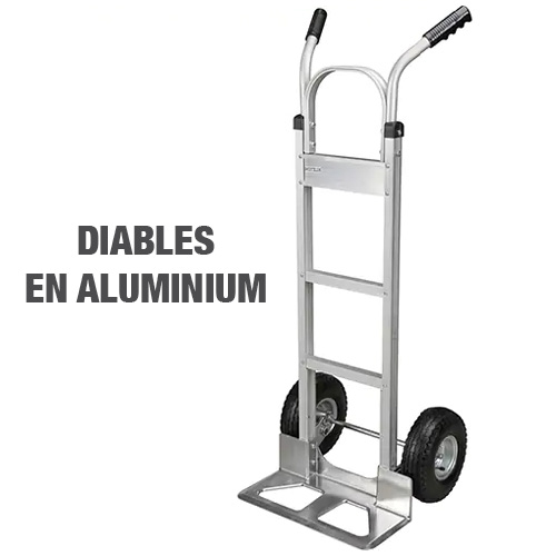 Diables en aluminium