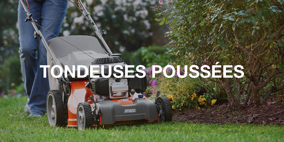 Tondeuses poussées
