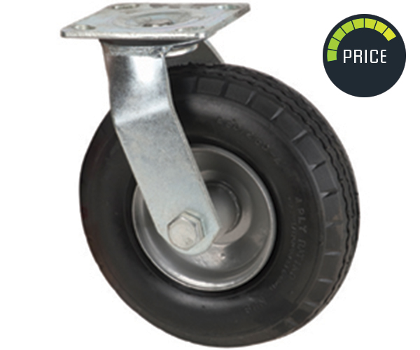 Flat-Free Casters