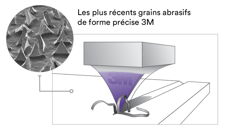 Grain de forme précise 3M la plus récente 