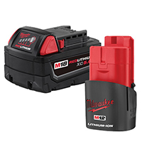 Milwaukee Cordless Tool Batteries Milwaukee